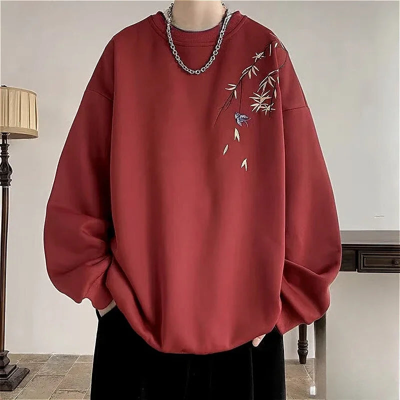Bird Print Sweatshirt
